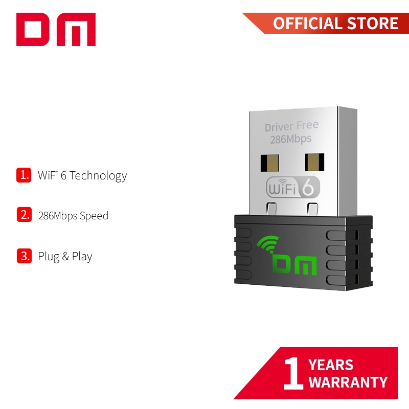 DM WIFI 6 USB NETWORK ADAPTER